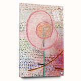 Modern Wall Art - Abstract Blossoming Flower Print for Trendy Decor