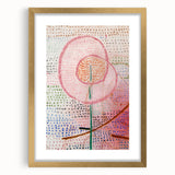 Modern Wall Art - Abstract Blossoming Flower Print for Trendy Decor