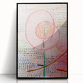 Modern Wall Art - Abstract Blossoming Flower Print for Trendy Decor