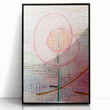 Modern Wall Art - Abstract Blossoming Flower Print for Trendy Decor