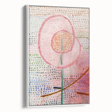 Modern Wall Art - Abstract Blossoming Flower Print for Trendy Decor