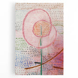 Modern Wall Art - Abstract Blossoming Flower Print for Trendy Decor