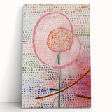 Modern Wall Art - Abstract Blossoming Flower Print for Trendy Decor