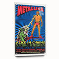 Metallica Concert Poster - Alice in Chains & Suicidal Tendencies
