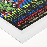 Metallica Concert Poster - Alice in Chains & Suicidal Tendencies