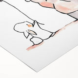 Cute Elephant & Bunny Girls Room Wall Art - Nursery Balloon Decor