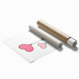 Cute Elephant & Bunny Girls Room Wall Art - Nursery Balloon Decor