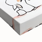 Cute Elephant & Bunny Girls Room Wall Art - Nursery Balloon Decor