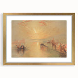 Romanticism Art: The Approach to Venice - Classic Romantic Landscape