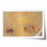 Romanticism Art: The Approach to Venice - Classic Romantic Landscape