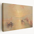 Romanticism Art: The Approach to Venice - Classic Romantic Landscape