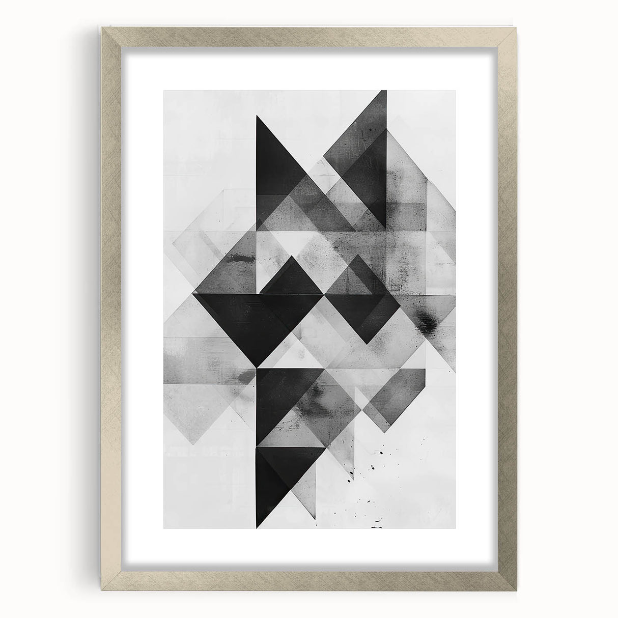 Modern Monochrome Dining Room Wall Art – Framed & Canvas Print