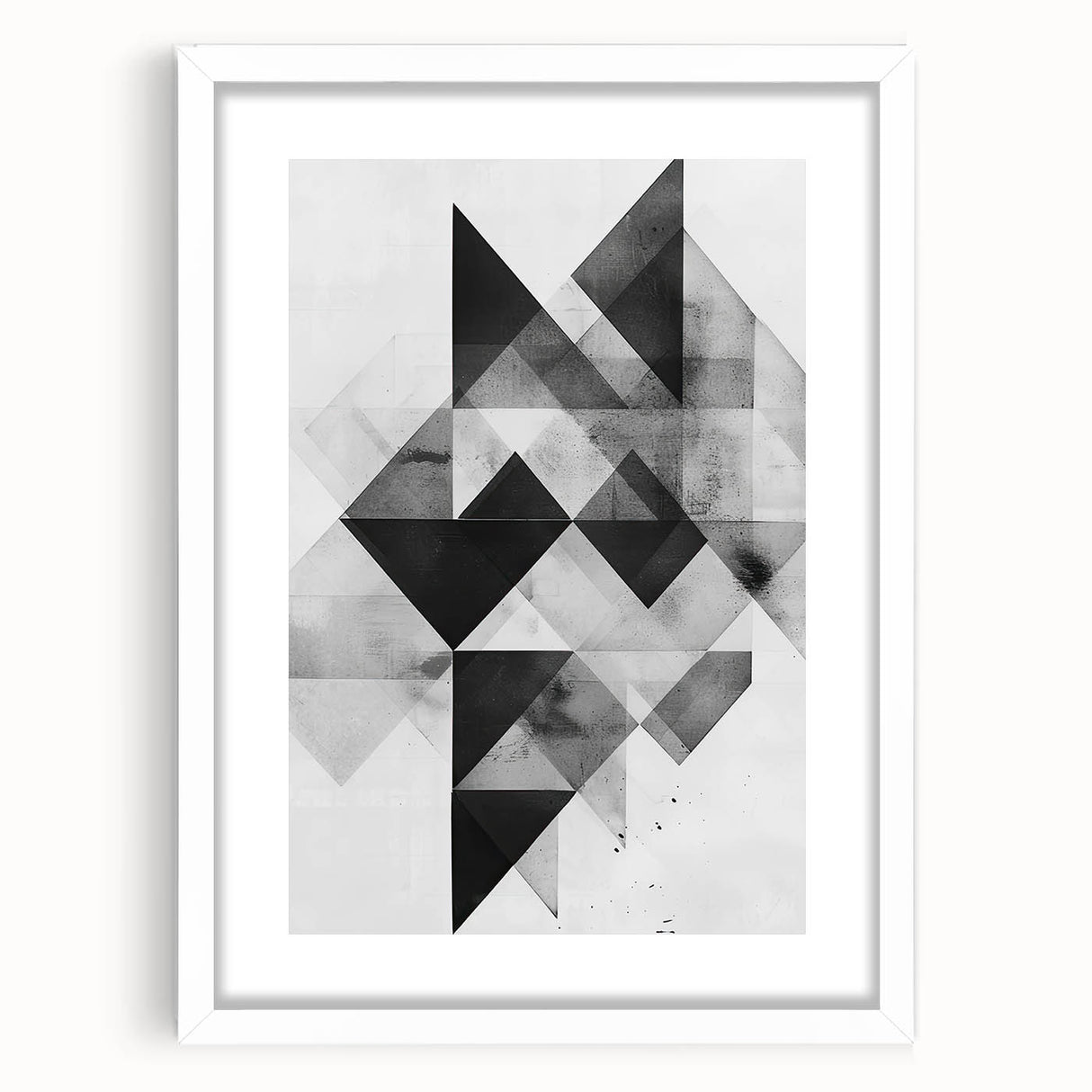 Modern Monochrome Dining Room Wall Art – Framed & Canvas Print