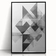Modern Monochrome Dining Room Wall Art – Framed & Canvas Print