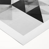 Modern Monochrome Dining Room Wall Art – Framed & Canvas Print