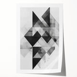 Modern Monochrome Dining Room Wall Art – Framed & Canvas Print