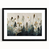 Elegant Botanical Living Room Wall Art – Nature Canvas Print
