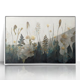 Elegant Botanical Living Room Wall Art – Nature Canvas Print