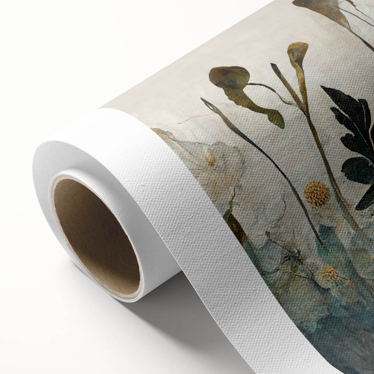 Elegant Botanical Living Room Wall Art – Nature Canvas Print