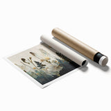 Elegant Botanical Living Room Wall Art – Nature Canvas Print