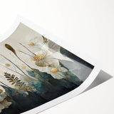 Elegant Botanical Living Room Wall Art – Nature Canvas Print