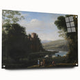 Baroque Landscape Wall Art - Serene Countryside Scene in Classic Style