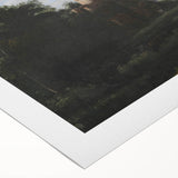 Baroque Landscape Wall Art - Serene Countryside Scene in Classic Style