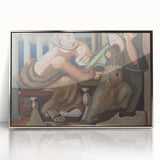 Expressionism Wall Art - Seduction in Dynamic Hues