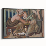 Expressionism Wall Art - Seduction in Dynamic Hues