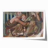 Expressionism Wall Art - Seduction in Dynamic Hues