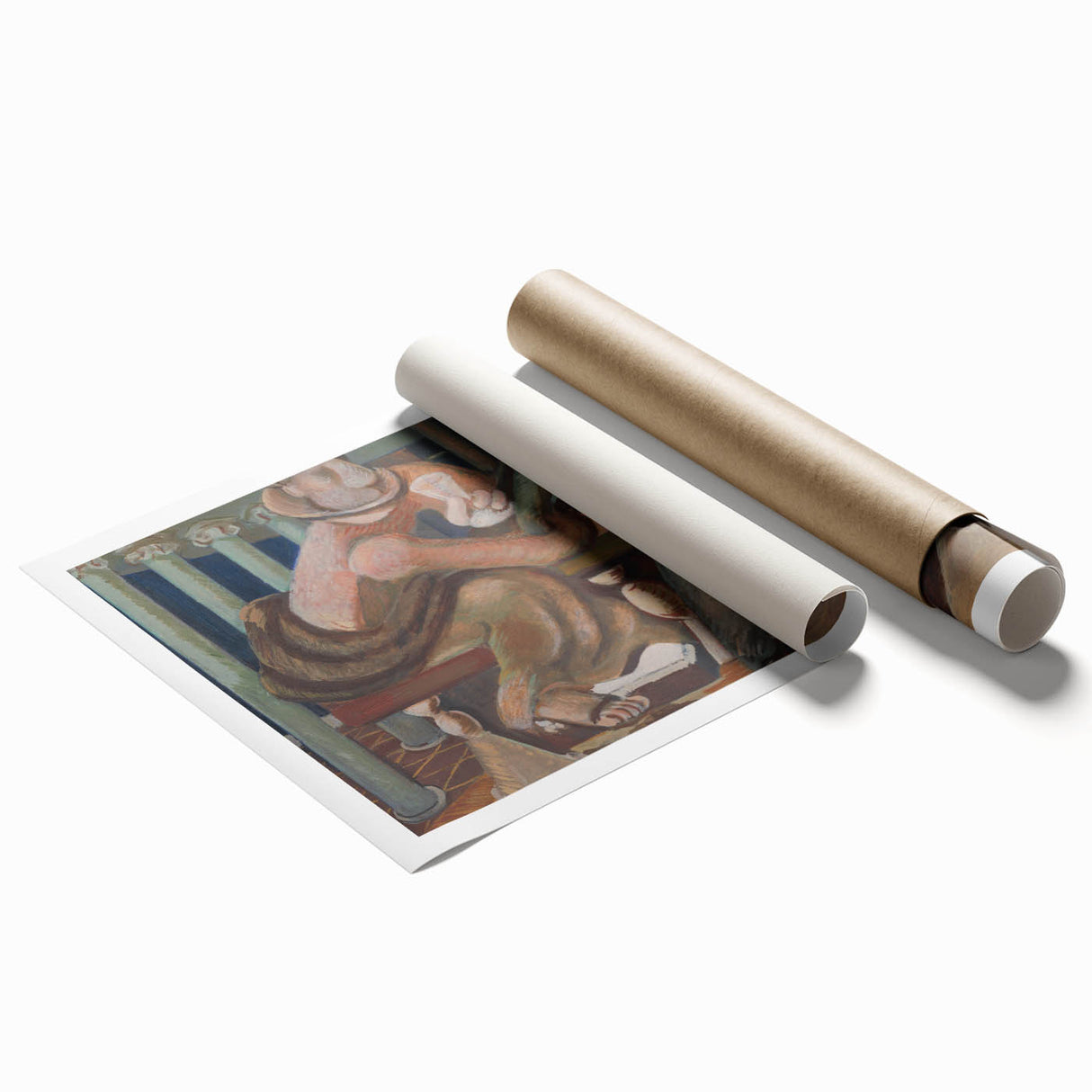 Expressionism Wall Art - Seduction in Dynamic Hues