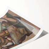 Expressionism Wall Art - Seduction in Dynamic Hues