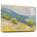 Impressionist Landscape - Rolling Hills by Lajos Csordák Print