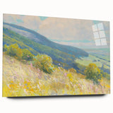 Impressionist Landscape - Rolling Hills by Lajos Csordák Print