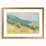 Impressionist Landscape - Rolling Hills by Lajos Csordák Print