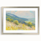 Impressionist Landscape - Rolling Hills by Lajos Csordák Print