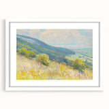Impressionist Landscape - Rolling Hills by Lajos Csordák Print