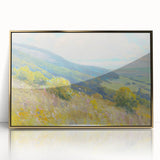 Impressionist Landscape - Rolling Hills by Lajos Csordák Print