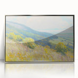 Impressionist Landscape - Rolling Hills by Lajos Csordák Print