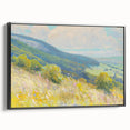 Impressionist Landscape - Rolling Hills by Lajos Csordák Print
