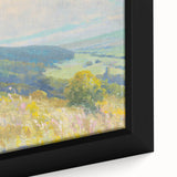 Impressionist Landscape - Rolling Hills by Lajos Csordák Print