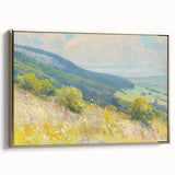 Impressionist Landscape - Rolling Hills by Lajos Csordák Print