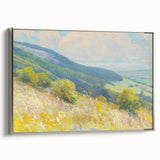 Impressionist Landscape - Rolling Hills by Lajos Csordák Print
