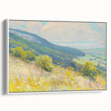 Impressionist Landscape - Rolling Hills by Lajos Csordák Print