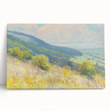Impressionist Landscape - Rolling Hills by Lajos Csordák Print