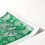 Modern Wall Art - Botanical Thuroidea Print for Unique Nature-Inspired Decor