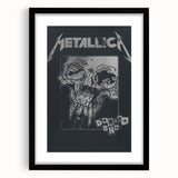 Metallica Damage Inc. Poster - Retro Metal Wall Art