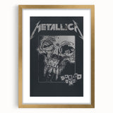 Metallica Damage Inc. Poster - Retro Metal Wall Art