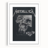 Metallica Damage Inc. Poster - Retro Metal Wall Art