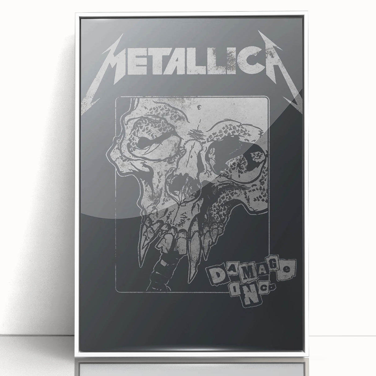 Metallica Damage Inc. Poster - Retro Metal Wall Art